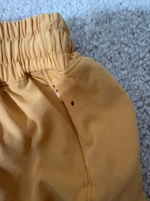 Orange Lululemon Hotty Hot Shorts 2.5" thumbnail 4