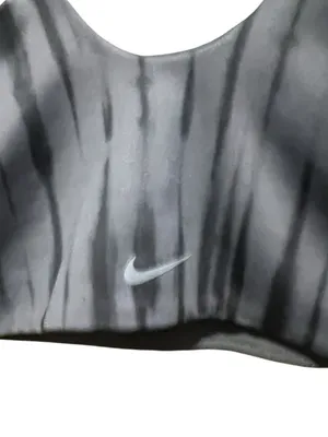Nike Sports Bra & Shorts Set – Size Medium – Gray Tie-Dye Athletic‎ Set thumbnail 5