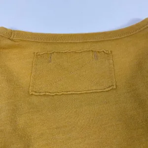 We The Free Shirt Womens‎ Small Mustard Yellow Ruched Long Sleeve Free People thumbnail 11