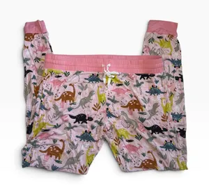 Little Sleepies Jurassic Jungle Pink Pajama Pants thumbnail 1