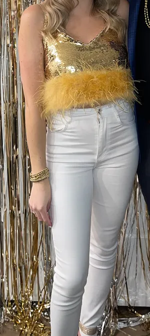12th Tribe Crop Top thumbnail 1