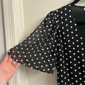 Alice + Olivia Sandra Daisy Wrap Dress 4 thumbnail 9