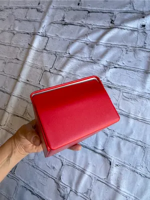 Fendi Red Sunglasses Box Unisex Storage Designer thumbnail 4