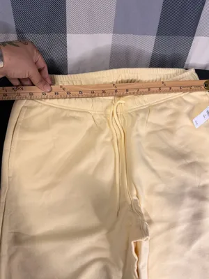 Gap Yellow Sweatpants L Tall thumbnail 3