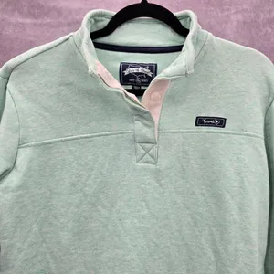 State of Mine Green Sweater Pullover‎ Long Sleeve Cardigan Activewear Medium thumbnail 3