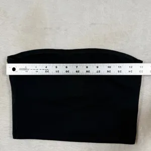 TNA Aritzia Black‎ Tube Top Bandeau Strapless Slim Fit Small thumbnail 6