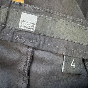 Marithe Francois Trouser Pants‎ Women Size 4 Cotton Black Minimalist Workwear thumbnail 6