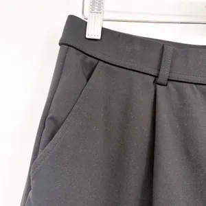 Halara Womens Black Flex High Waist Straight Leg Crepe Work Office Pants Size L thumbnail 4
