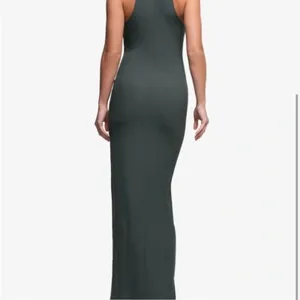 Skims Nwt Soft Lounge High Neck Tank Dress - Deep Sea Xxs ( Sold Out) thumbnail 2