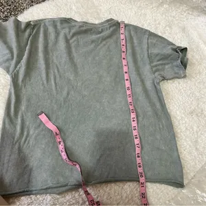 5/$30 🎈 Ford bronco small stonewashed cropped tee Green thumbnail 4