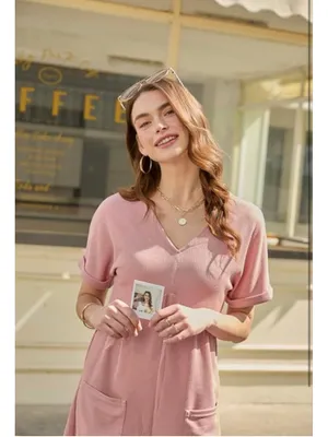 NEW Soft Casual Short Sleeve V Neck Zipper Short Romper M thumbnail 8