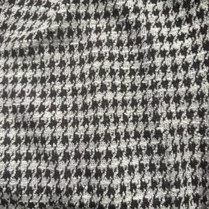 NWT Ann Taylor • Tweed Midi Skirt • Houndstooth Print • Purple • Large thumbnail 2