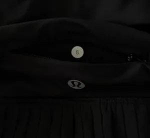 Lululemon Pleat To Street Skirt II Black Size 8 thumbnail 16