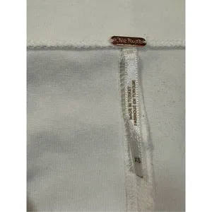 Free People White Looking Back‎ Lace-Up Top sz XS thumbnail 8