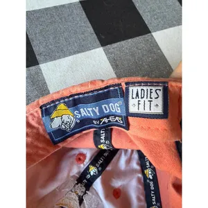 The Salty Dog Cafe Embroidered Orange Baseball Cap thumbnail 5