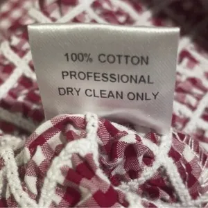 Petersyn Mini Benson Dress XS Smocked Off Shoulder Gingham Cotton NWT thumbnail 9