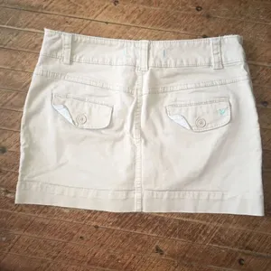 American Eagle tan size 2 Y2K mini skirt thumbnail 3