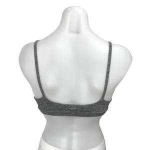 Alo Yoga Gray Cutout Sleeveless Workout Running Athletic Sports Bra Crop Top S thumbnail 2