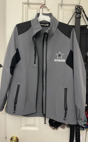 Dallas Cowboys winter jacket softshell thumbnail 1