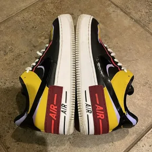Nike Air Force 1 Shadow Sisters Dark Sulfur Sneaker Shoe Womens Sz 9 DO6114-700 thumbnail 9