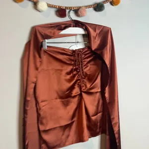 NWT Princess Polly 2 piece Sandstorm set in Rust thumbnail 3