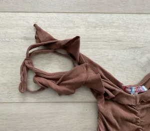 Urban Outfitters Brown Cropped Tank thumbnail 2