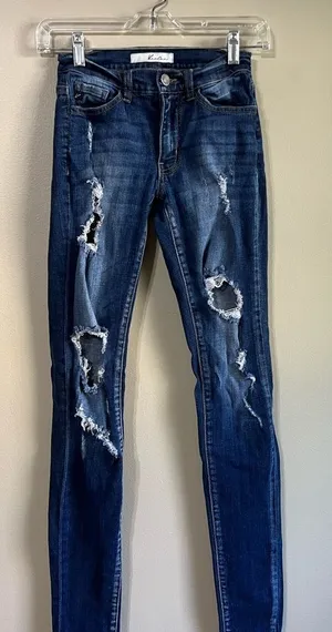‎Kancan skinny jeans 23 Blue thumbnail 1