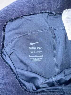 Nike Pro Spandex Dri-Fit Shorts Blue 3" Navy thumbnail 3