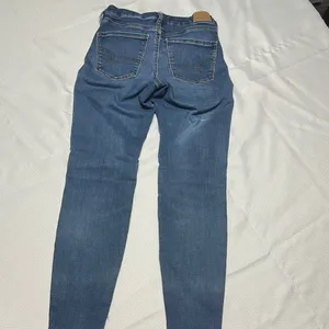 American Eagle Outfitters Blue Skinny Jeans Classic Style thumbnail 3