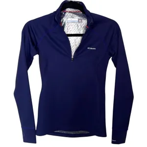 Columbia Heavyweight‎ Base Layer Half Zip Navy XS Running Outdoor Workout thumbnail 1
