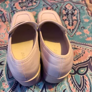 MIA Women's Deena Round Toe Platform Lug Sole Loafers Bone Size 9.5 thumbnail 3