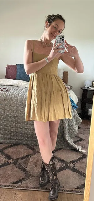 Elan Yellow Sundress thumbnail 1