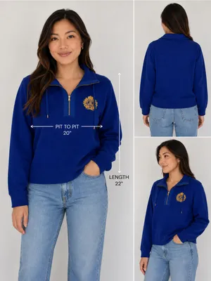 Lauren Ralph Lauren Blue Cable Knit Sweater Women's M 100% Cotton Logo Preppy thumbnail 2