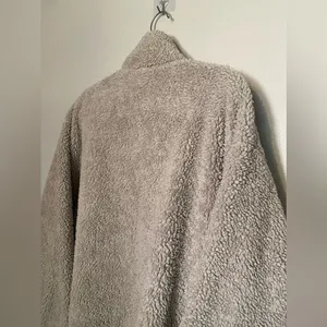 Victoria’s Secret Jacket Pink Gorpcore Cozycore‎ Sherpa Zip-Up Deep Pile Teddy M thumbnail 4