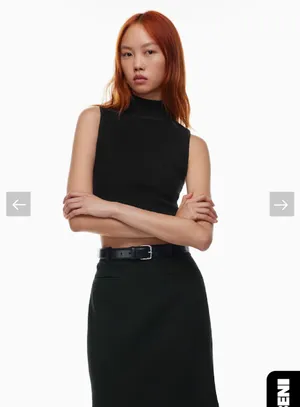 Babaton Aritzia Sculpt Knit Top thumbnail 4