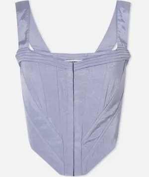 Danielle Guizio purple corset  thumbnail 1