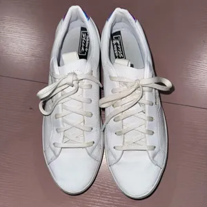 Adidas Sleek Sneakers Leather Cloud White/ Crystal White thumbnail 2