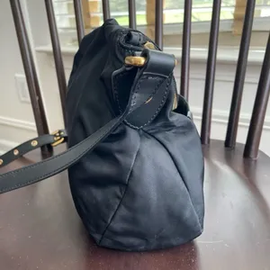Marc Jacobs Preppy Nylon Messenger Bag Black Gold $200 thumbnail 10