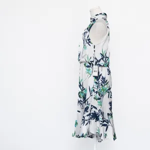 Adrianna Papell Floral Halter Midi‎ Dress thumbnail 9
