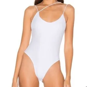 Superdown Revolve Janelle Bodysuit White Sz LRG NWT thumbnail 2