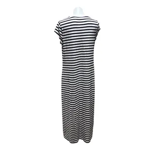 A New Day Women's Striped Maxi Dress Black & White Size XL thumbnail 6