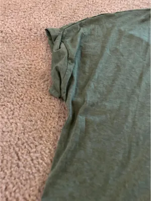 ab62 oversize army green size 2xl woman top shirt comfy thumbnail 2