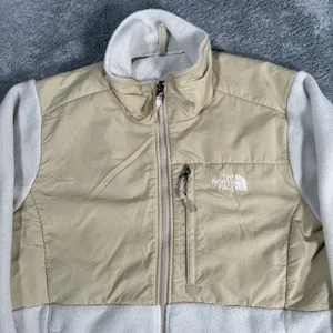 Vintage North Face Denali Jacket Women's Size Large Brown Full Zip Fleece Y2K thumbnail 2