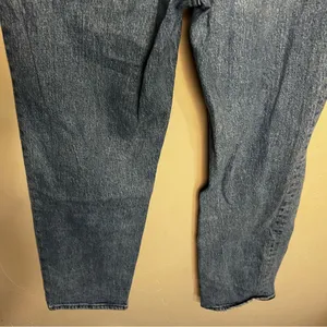 Madewell The Perfect Vintage Straight Distressed High‎ Rise Denim Jeans thumbnail 9