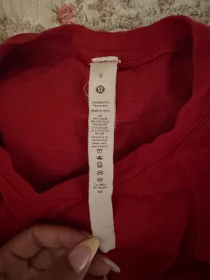 Dark Red Lululemon Swiftly Tech Long Sleeve long  thumbnail 2