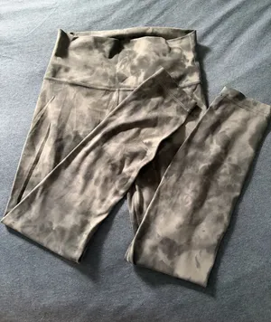 Lululemon Leggings Align 25" Graphite Diamond Dye Pitch Graphite Grey thumbnail 1