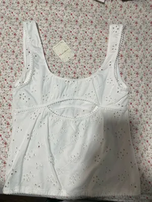 Free People Eyelet Top thumbnail 2