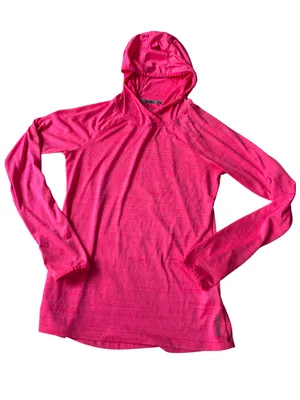 Reebok hooded athletic long sleeve shirt thumbnail 1