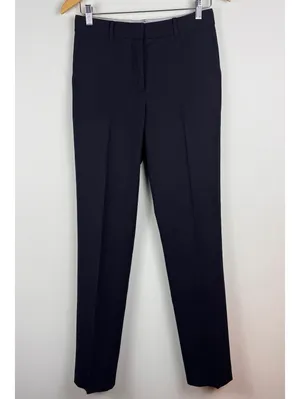Wilfred Aritzia Nadine Pant Black Wool Blend Tailored Trousers Size 2 thumbnail 2