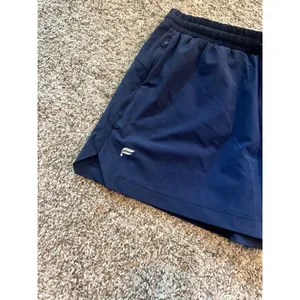 Fabletics All Day Short Womens Small Navy Blue Athletic Running Gym Pockets thumbnail 3
